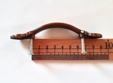 画像3: 「J即納/F在庫」取っ手：ポンパドール11.5cm（アンティークブロンズ・艶あり） (3)