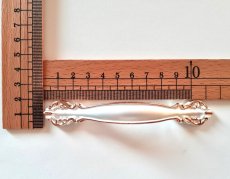 画像3: 「J即納/F在庫」取っ手：ポンパドール11.5cm（ピュアホワイト＆ゴールド） (3)