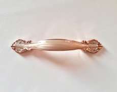 画像3: 「J即納/F在庫」取っ手：ポンパドール11.5cm（シェルホワイト＆ゴールド） (3)