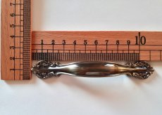 画像3: 「J即納/F在庫」取っ手：ポンパドール11.5cm（アンティークゴールド・艶あり） (3)