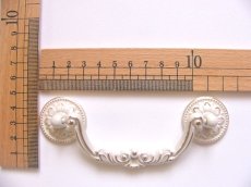 画像2: 「F在庫」 取っ手：ルイ16世12.5cm（アイボリー&ゴールド） (2)