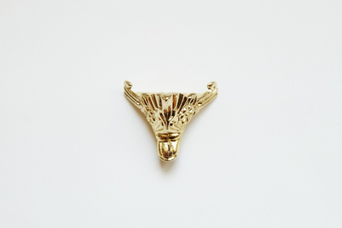 画像6: 「J即納/F在庫」【4点セット】猫脚：フルール（中）（ゴールド） (6)