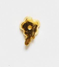 画像3: 「J即納」飾り金具小花（ゴールド）4個セット (3)