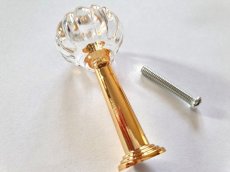 画像2: 「J即納」取っ手：クリスタル高さ61cm（クリスタル風、足長） (2)
