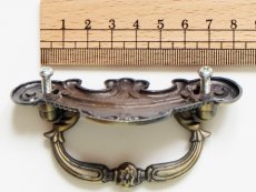 画像2: 「J即納」取っ手：イディリック9.5cm（アンティークゴールド） (2)