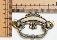 画像4: 「J即納」取っ手：イディリック9.5cm（アンティークゴールド） (4)