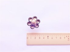 画像2: 「J即納」取っ手：花の紋章（ボタン【小】、アンティークゴールド） (2)