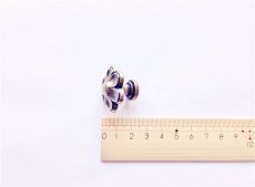 画像3: 「J即納」取っ手：花の紋章（ボタン【小】、アンティークゴールド） (3)