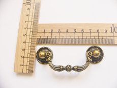 画像2: 「J即納」取っ手：パストラル8.8cm（アンティークゴールド） (2)