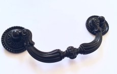 画像6: 「F在庫」取っ手：パストラル12cm（黒） (6)
