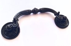 画像7: 「F在庫」取っ手：パストラル12cm（黒） (7)