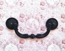 画像9: 「F在庫」取っ手：パストラル12cm（黒） (9)