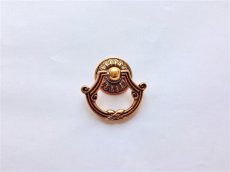 画像1: 「F在庫」取っ手：ルラル（ボタン、アンティークブロンズ） (1)