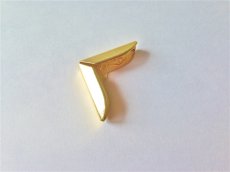 画像6: 「移動中/F在庫」角金具ゴールド2.5cm×2.5cm 4個セット (6)