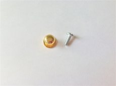 画像5: 「F在庫」つまみ金具9mmゴールド (5)