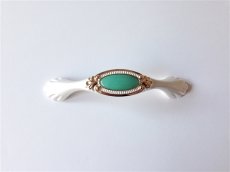 画像1: 「J即納」取っ手：アガート（ヒスイ）12.3cm (1)