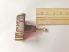 画像7: 「J即納/F在庫」取っ手：トノー4×2.5cm（ブロンズ） (7)