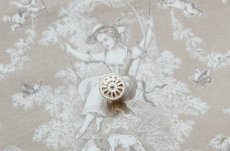 画像8: 「J即納」取っ手：ルー（ボタン、ホワイト＆ゴールド） (8)