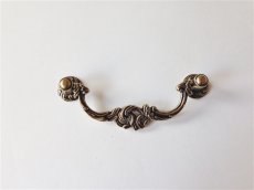 画像1: 「J即納」取っ手：シャトー12cm（アンティークゴールド） (1)