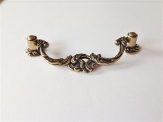 画像2: 「J即納」取っ手：シャトー12cm（アンティークゴールド） (2)
