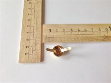 画像4: 「F在庫」足割れ金具 直径1.5cmゴールド (4)