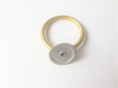 画像3: 「J即納」取っ手：リング【大】（直径4.5cm、ゴールド） (3)