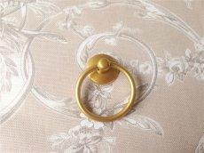 画像5: 「J即納」取っ手：リング【大】（直径4.5cm、ゴールド） (5)