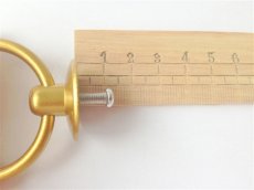 画像7: 「J即納」取っ手：リング【大】（直径4.5cm、ゴールド） (7)
