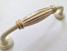 画像7: 「F在庫」取っ手：ポモー11.5cm（アイボリー&ゴールド） (7)