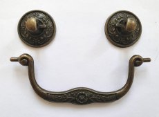 画像10: 「F在庫」取っ手：ジャルダン12.5cm（アンティークゴールド） (10)