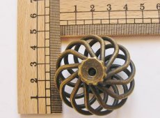 画像3: 「J即納」取っ手：カージュ径45mm（アンティークゴールド） (3)