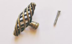 画像6: 「J即納」取っ手：カージュ横長60mm（アンティークゴールド） (6)