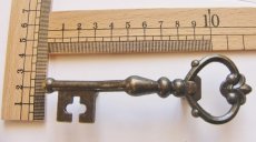 画像5: 「F在庫」取っ手：カギ型12×4cm（アンティークゴールド） (5)