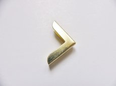 画像3: 「J即納/F在庫」角金具ゴールド15mm×15mm 4個セット (3)