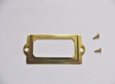 画像1: 「J即納」ネームプレート70×33mm（ゴールド） (1)