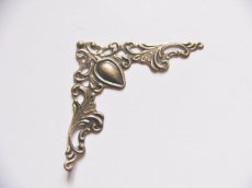 画像2: 「J即納」飾り金具ラルム（アンティークゴールド）2個セット (2)