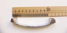 画像3: 「J即納」取っ手：パヴェ12cm（ホワイト＆シルバー） (3)