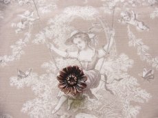 画像5: 「J即納」取っ手：デイジー （ボタン、アンティークブロンズ） (5)