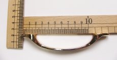 画像3: 「J即納」取っ手：フィリップ13.5cm（アンバー&ゴールド） (3)