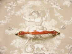画像8: 「J即納」取っ手：フィリップ13.5cm（アンバー&ゴールド） (8)