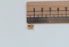 画像2: 「F在庫」つまみ金具6mmシャンパンゴールド (2)