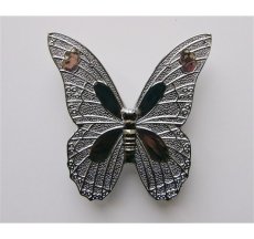 画像1: 「J即納」取っ手：パピヨン8×8.5cm（シルバー） (1)