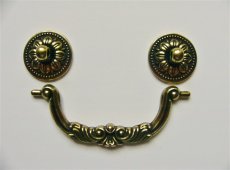 画像3: 「J即納」取っ手：ルイ16世12.5cm（アンティークゴールド） (3)