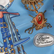 画像3: 「取寄せ」シルクスカーフ 90×90cm ：ブリット&フロントー 6色 (3)