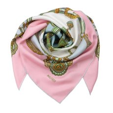 画像6: 「取寄せ」シルクスカーフ 90×90cm ：ブリット&フロントー 6色 (6)