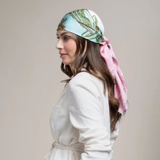 画像8: 「取寄せ」シルクスカーフ 90×90cm ：ブリット&フロントー 6色 (8)