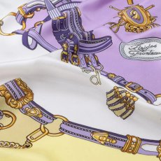 画像11: 「取寄せ」シルクスカーフ 90×90cm ：ブリット&フロントー 6色 (11)