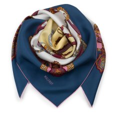 画像18: 「取寄せ」シルクスカーフ 90×90cm ：ブリット&フロントー 6色 (18)