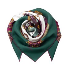 画像22: 「取寄せ」シルクスカーフ 90×90cm ：ブリット&フロントー 6色 (22)