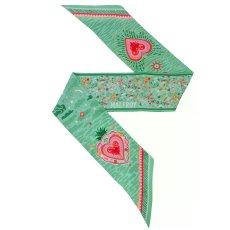 画像13: 「取寄せ」シルク・ツイリースカーフ13×140cm ：アカプルコ 4色 (13)